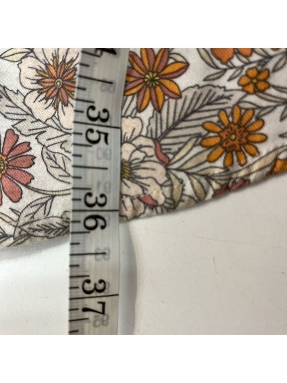 NWT Denver Hayes Floral Print Long Sleeve Tie Waist Dress, size M - Picture 12 of 13
